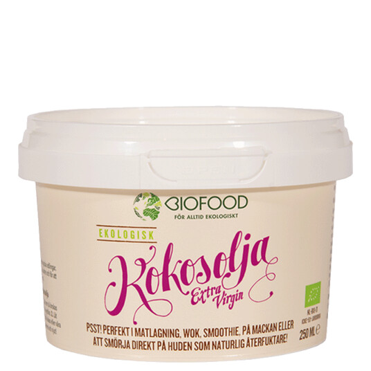 Kokosolje Extra Virgin 250 ml Kokosolje Extra Virgin 250 ml