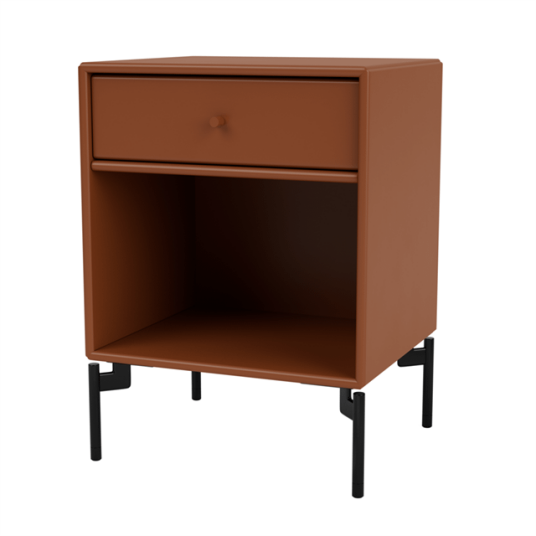Montana Selection DREAM Nattbord 146 Hasselnøtt/03 Sort