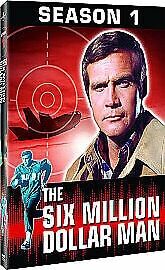 The Six Million Dollar Man: Series 1 DVD 2013 Lee Majors cert PG 6 discs Englist Brand New The Six Million Dollar Man: Series 1 DVD 2013 Lee Majors cert PG 6 discs Englist Brand New