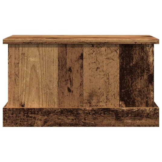 vidaXL Oppbevaringsboks gammelt tre 30x50x28 cm konstruert tre vidaXL Oppbevaringsboks gammelt tre 30x50x28 cm konstruert tre