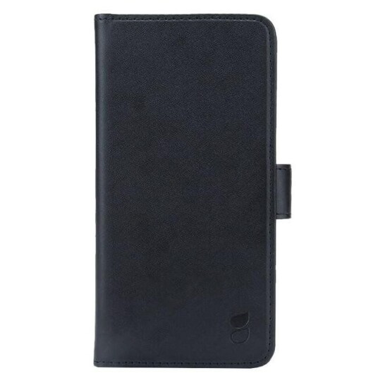 GEAR Lær Lommeboketuier for Samsung Galaxy J4 Plus - Svart