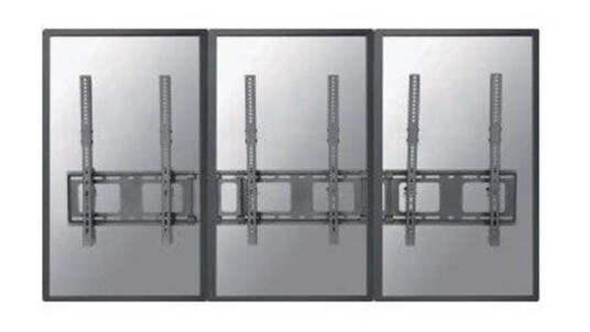 Neomounts Veggfeste for 3 Skjermer 40-52" Roterbar og Tiltbar NS-WMB300PBLACK Neomounts Veggfeste for 3 Skjermer 40-52" Roterbar og Tiltbar NS-WMB300PBLACK