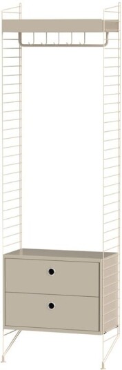 String hylle beige Kombinasjon M