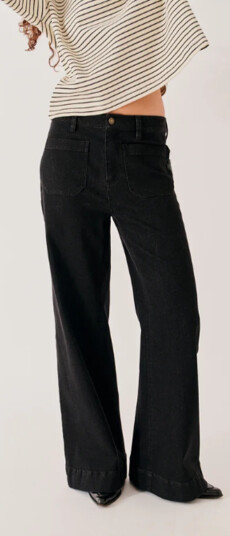 DESIGNERS REMIX Bennett 70"s Jeans Sort 25