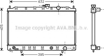 PRASCO MT2129 Radiator motorkjøling PRASCO MT2129 Radiator motorkjøling