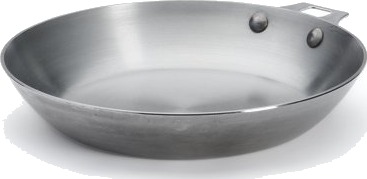 De Buyer 5630.24 Rund All Bruk Panne Rustfritt Stål Rustfritt Stål Stål Keramisk Gass Halogen Induksjon