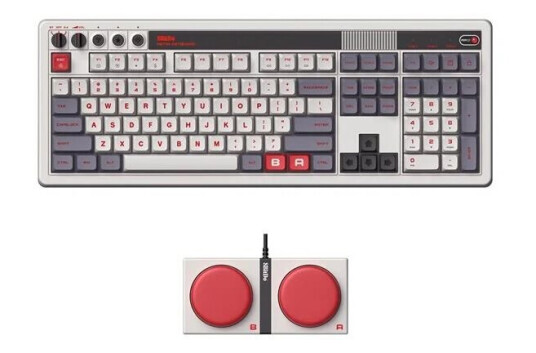 8BitDo Retro 108 N Edition Mekanisk Tastatur - Amerikansk Engelsk 8BitDo Retro 108 N Edition Mekanisk Tastatur - Amerikansk Engelsk