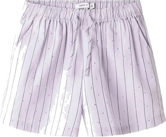 Name It Nkfjianna Shorts Purple 116