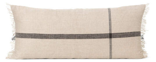 ferm LIVING Calm pute camel-black 38x88 cm