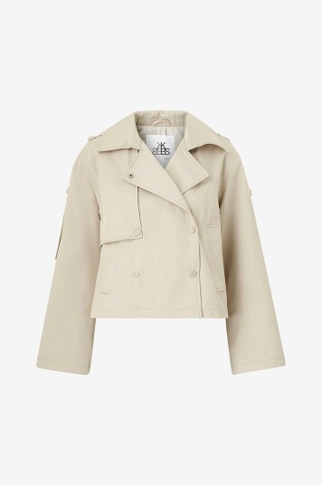 Karen By Simonsen   Jakke kbTitte Jacket   Hvit