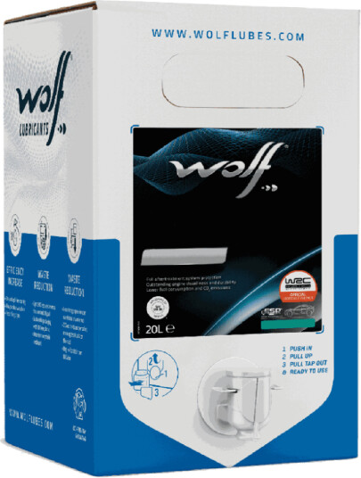 Motorolje WOLF OFFICIALTECH 5W20 MS-FE 20L BAG