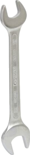 Ks Tools Dobbelthodet Fastnøkkel 24x27 Mm i Kromvanadiumstål