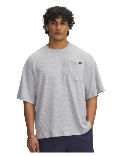 Under Armour Ua Rival Waffle Crew - Grey - M Under Armour Ua Rival Waffle Crew - Grey - M