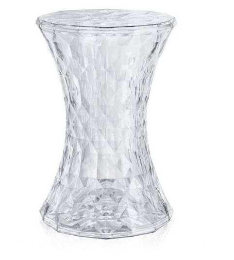 Kartell - Stone Stool Crystal Kartell - Stone Stool Crystal