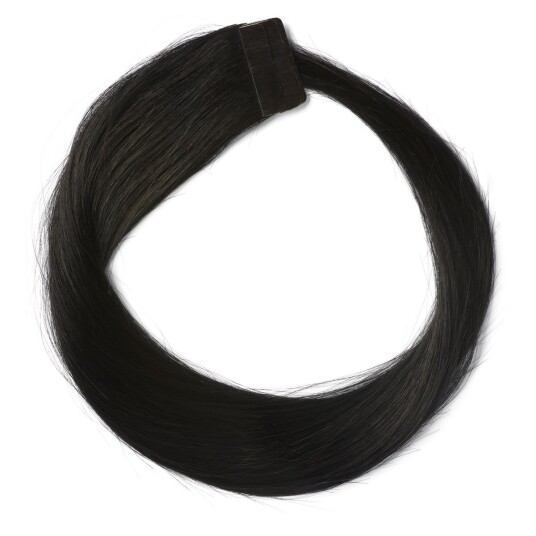 Rapunzel of Sweden Premium Tape Extensions - Classic 4 1.0 Black 40