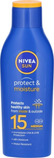 Nivea Sun Protect And Moisture SPF 15 Medium 200 ml
