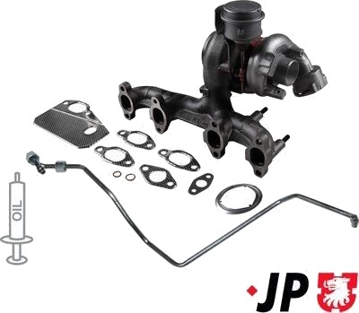 Turbolader JP GROUP 1117801210 Turbolader JP GROUP 1117801210