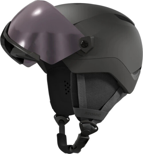 Atomic Revent Visor, Skihjelm Med Visir, Junior, Black 55-59 Atomic Revent Visor, Skihjelm Med Visir, Junior, Black 55-59
