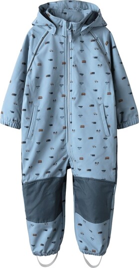 Name It Softshell Dress m. Fleece Noos NmmAlfa08 Infinity/ Name It 6 år 116 Softshell Blå