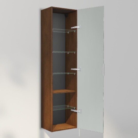 INR Iconic Nordic Rooms Twin 40/30 Høyskap Dark oak / 40cm Høyre Hengslet INR Iconic Nordic Rooms Twin 40/30 Høyskap Dark oak / 40cm Høyre Hengslet