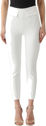 Elisabetta Franchi Dame Bukser Hvit S,
