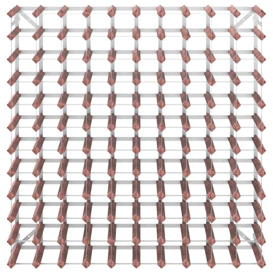 vidaXL Vinstativ for 120 flasker brun heltre furu vidaXL Vinstativ for 120 flasker brun heltre furu