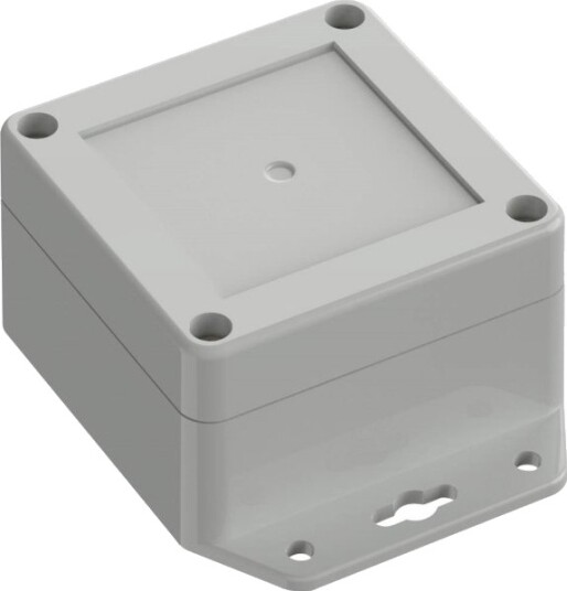 Tru Components TC 13865224 106,5 × 76,5 × 45 mm Polykarbonat Lysegrå
