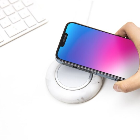 Linocell Holder for Apple Magsafe lader Marmor Linocell Holder for Apple Magsafe lader Marmor