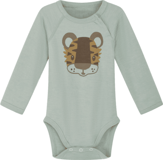 Hust&Claire ull Hust & Claire Basti tiger body ull/bambus Jade Green