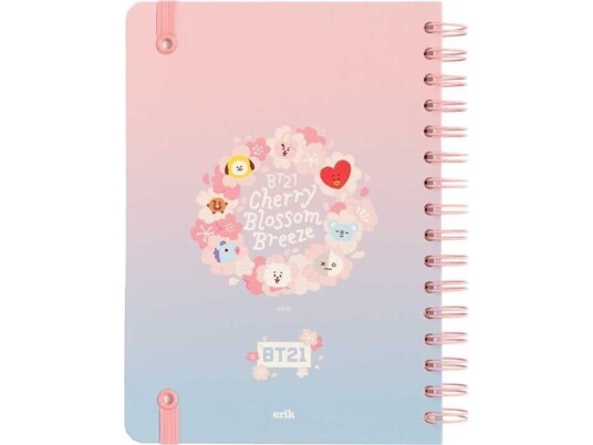 Line Friends Bt21 - Notatbok / Notatbok A5