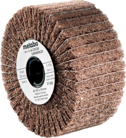 Metabo 105x50mm Lamell/Fibersliperull Fleece P80 til Elektroverktøy