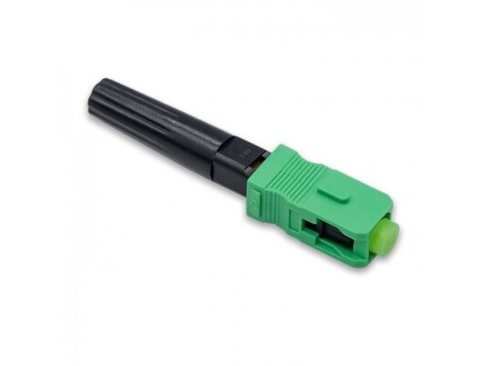 Qoltec 54498 Sc/Apc Sort Grønn Enkeltmodus 10 Stykker 70 Mm 15 Mm
