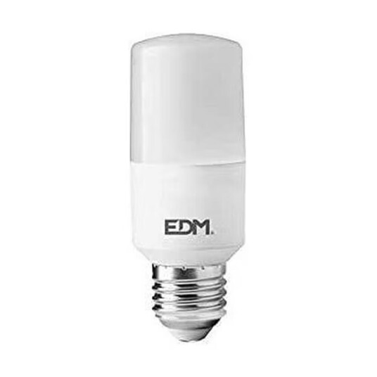 Edm LED-lampe Rørformet E 10 W E27 1100 Lm Ø 4 x 10,7 cm 6400 K