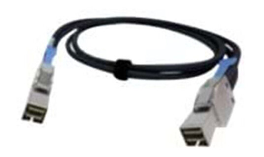 QNAP 1m SAS Ekstern Kabel SFF-8644 12Gbit/s Svart