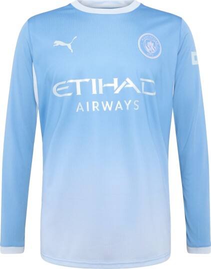 PUMA Manchester City F.c. Home Jersey Replica Ls Blue XXXL