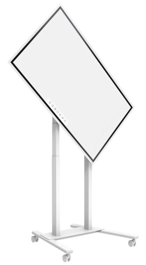 Multibrackets M Motorized Floorstand Flip 2 - vogn - for LCD-skjerm - hvit