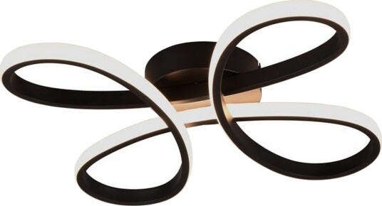 Trio Lighting Taklampe Fly 40 cm Matt svart