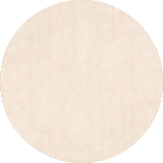 Rundt teppe Jodhpur Special Luxury Edition Viskose lysbeige Størrelse: Ø 240 cm