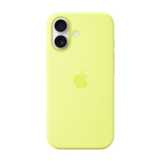 Apple iPhone 17 Silikondeksel med MagSafe Neongul