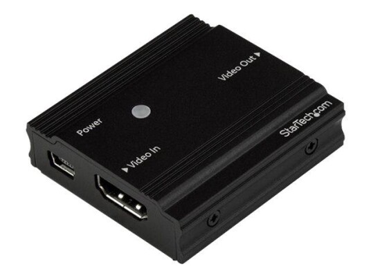 StarTech 4K HDMI Forlenger 35m - Signalforsterker med 60Hz HDCP StarTech 4K HDMI Forlenger 35m - Signalforsterker med 60Hz HDCP