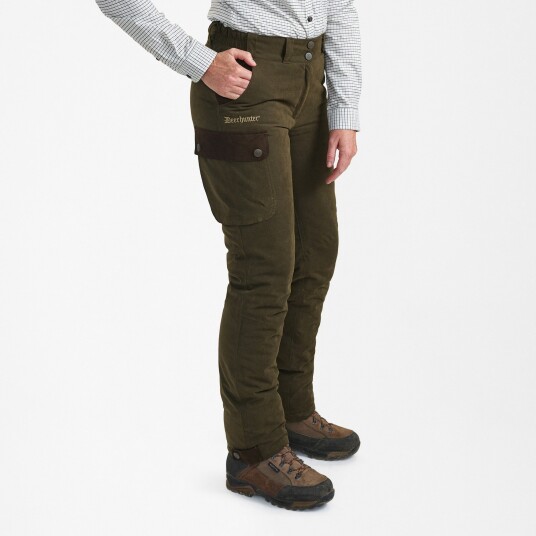 Deerhunter Lady Eagle Winter Trousers Female Tarmac Green 42