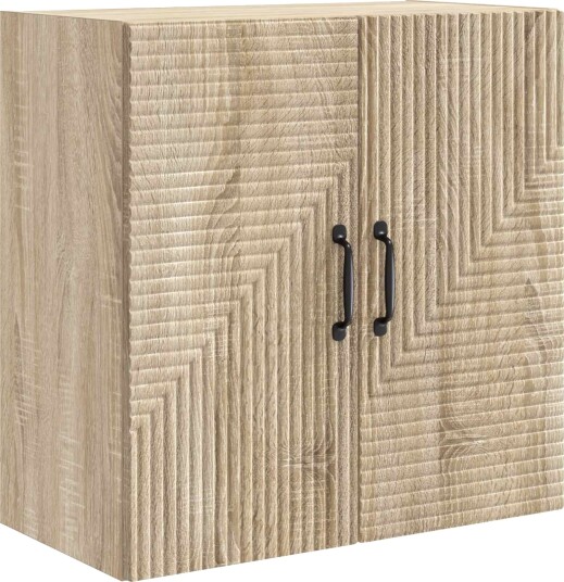 vidaXL Vegghengt skap Sonoma eik 59 x 31 x 60 cm Konstruert tre vidaXL Vegghengt skap Sonoma eik 59 x 31 x 60 cm Konstruert tre
