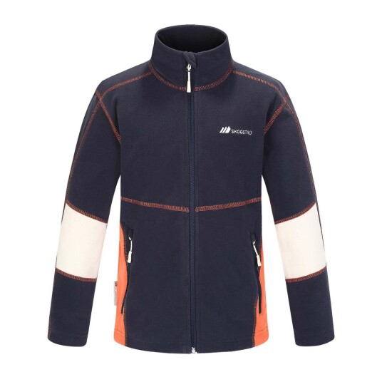 Skogstad  Kids Troms microfleece jakke   911 Antracitt 12