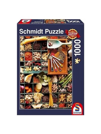 Schmidt Puzzle Kitchen Potpourri 1000 pieces Gulv