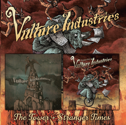 Vulture Industries The Tower + Stranger Times CD