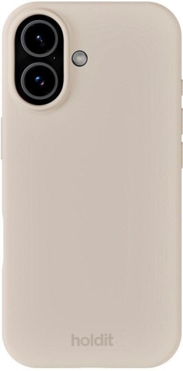 Holdit iPhone 17 Soft Touch Silikon DekseLight Beige