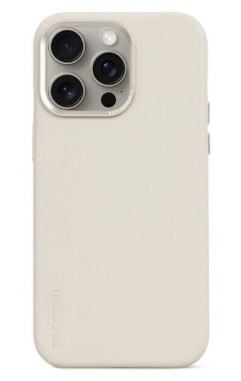Decoded Magsafe-Kompatibel Lærveske til iPhone 15 Pro - Clay
