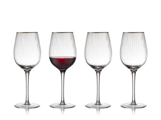 Palermo Gold R?dvinsglass 40 cl 4-pakning Klar Palermo Gold R?dvinsglass 40 cl 4-pakning Klar