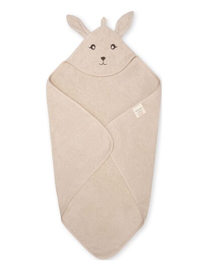 That"s Mine Mivo Hooded Towel - Cream - 70X70CM That"s Mine Mivo Hooded Towel - Cream - 70X70CM