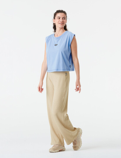 PICTURE ORGANIC CLOTHING Ziaky Knit Pants - Beige - XS